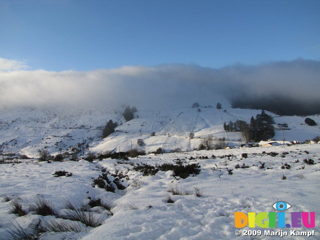 SX02571 Snow on Wicklow mountains